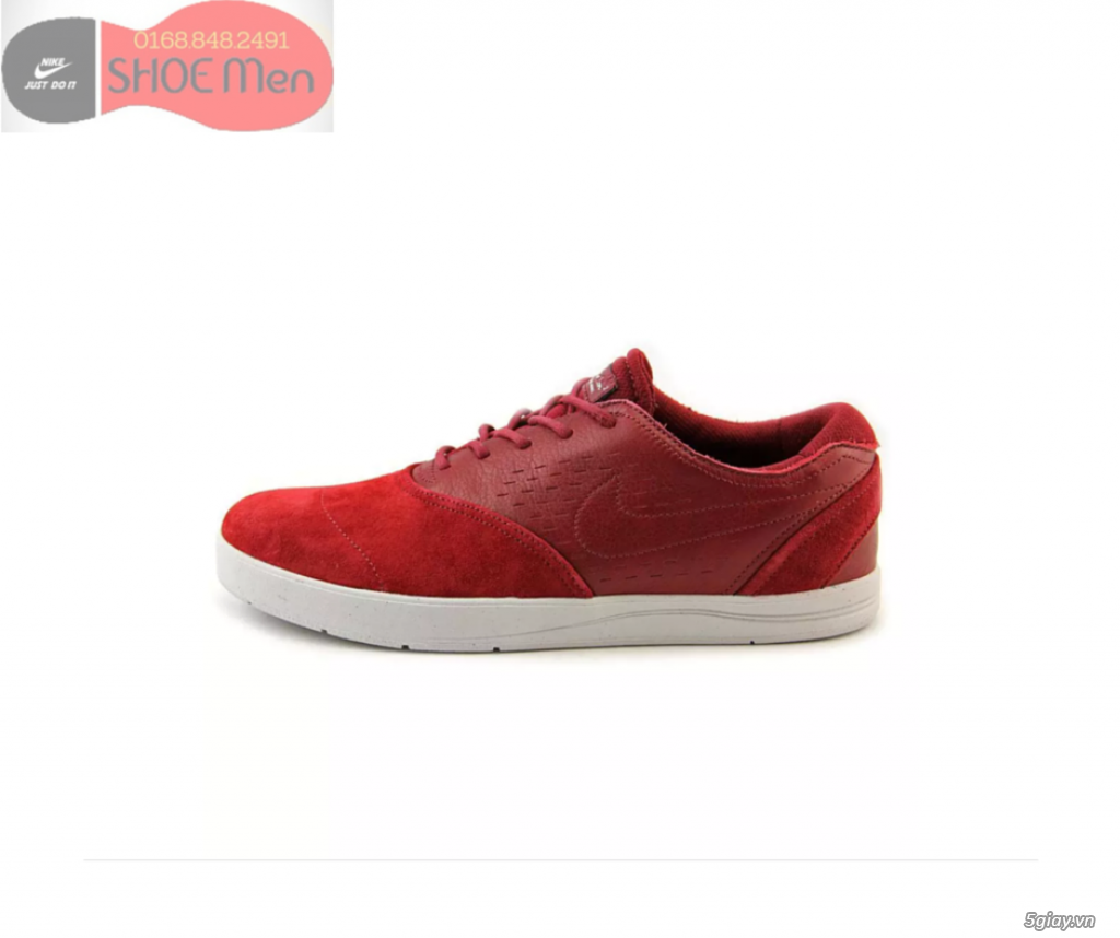 Nike Eric Koston2 Premium Round Toe Leather Sneakers - size 43