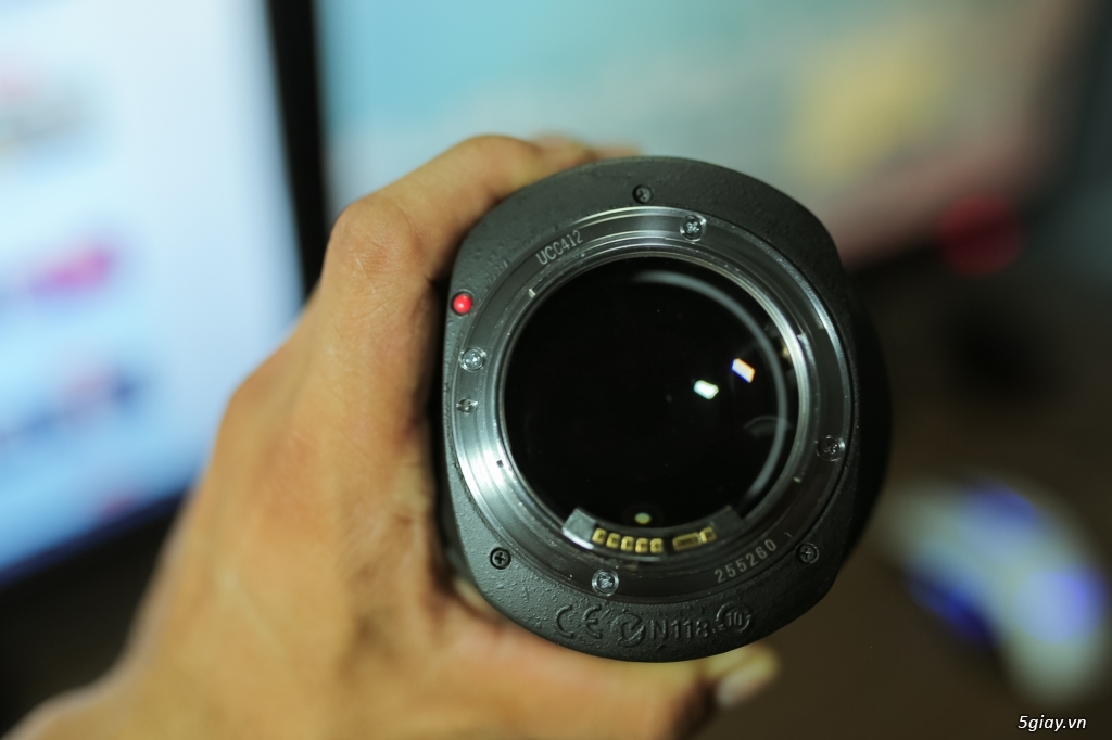 Bán Lens Canon EF 85mm f/1.2L USM Mark II  code UC mua tại Khánh Long ( fullbox) - 8