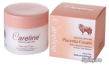 Kem dưỡng da (Careline) Placenta Cream với Collagen và vitamin E của Úc - 1
