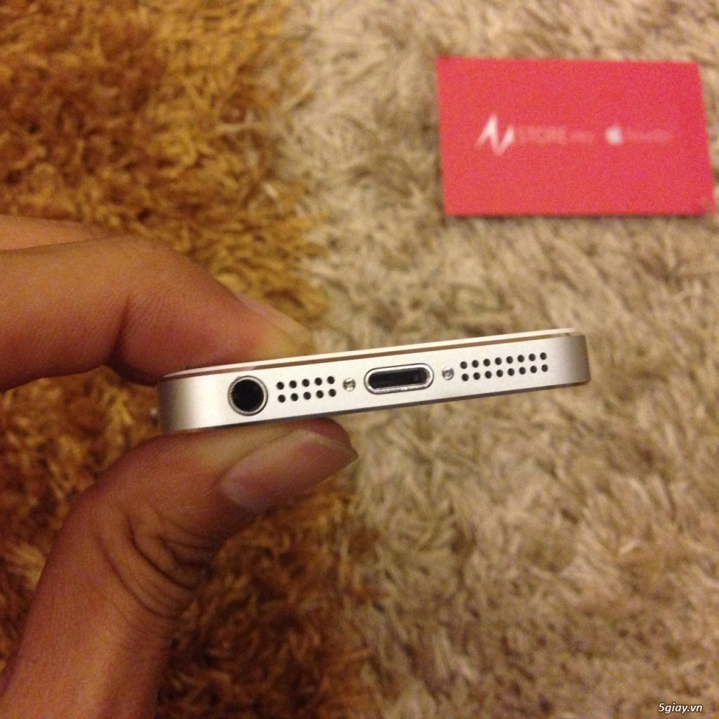 iPhone 5 lock Nhật màu Trắng 32GB mới 99% main zin, màn zin | Tặng phụ kiện - 3