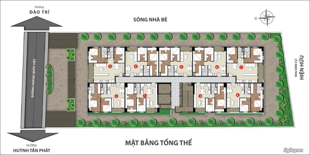 Căn hộ Q7 giá rẻ chỉ từ 1tr1/1 căn VAT , đường Hoàng Quốc Việt. - 1