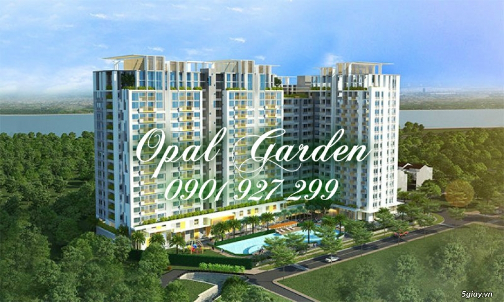 Tận hưởng tiện ích vượt trội tại căn hộ cao cấp Opal Garden