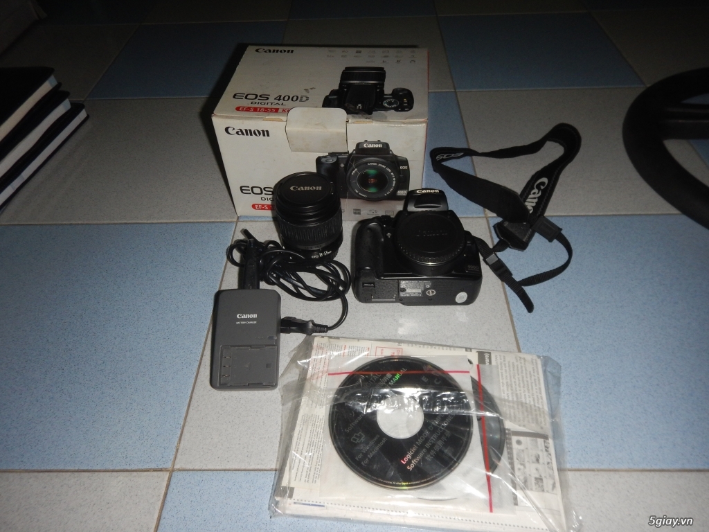 Canon 400D + Kit 18-55 - 2
