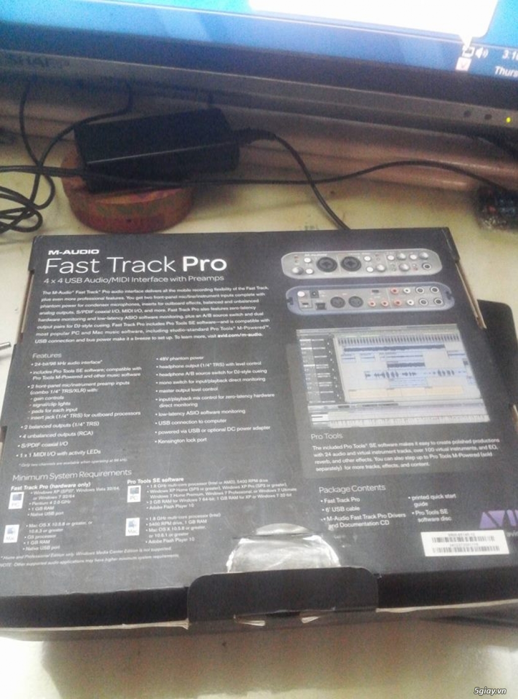 Sound Card Interface M-Audio Fast Track Pro , Preamp Fishman Platinum, XOX KX2 ... - 8