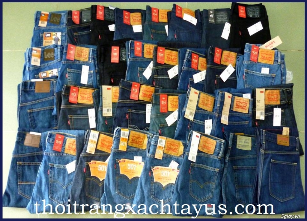 ÁO thun nam quần jean bóp ví dây nịch hàng MỸ về 100 ko bán hàng nhái nhe