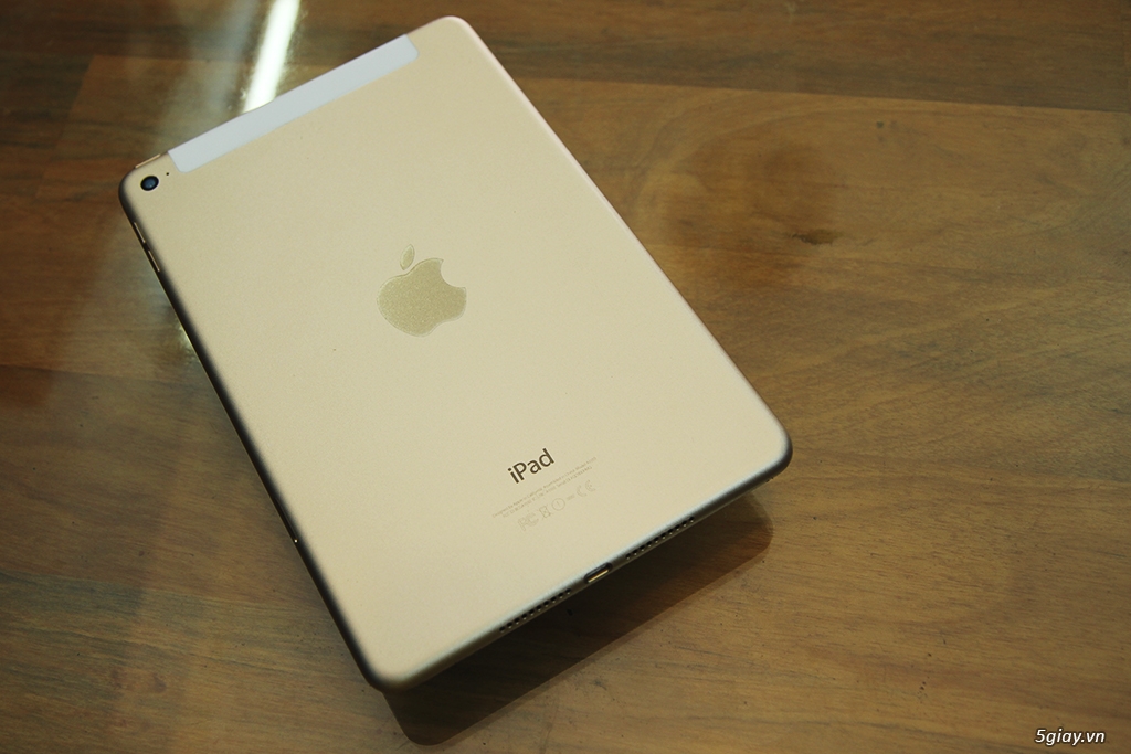 Cần bán Ipad Mini4 Wifi 4G 128 Gold , mới keng ,đẹp như mới. - 1