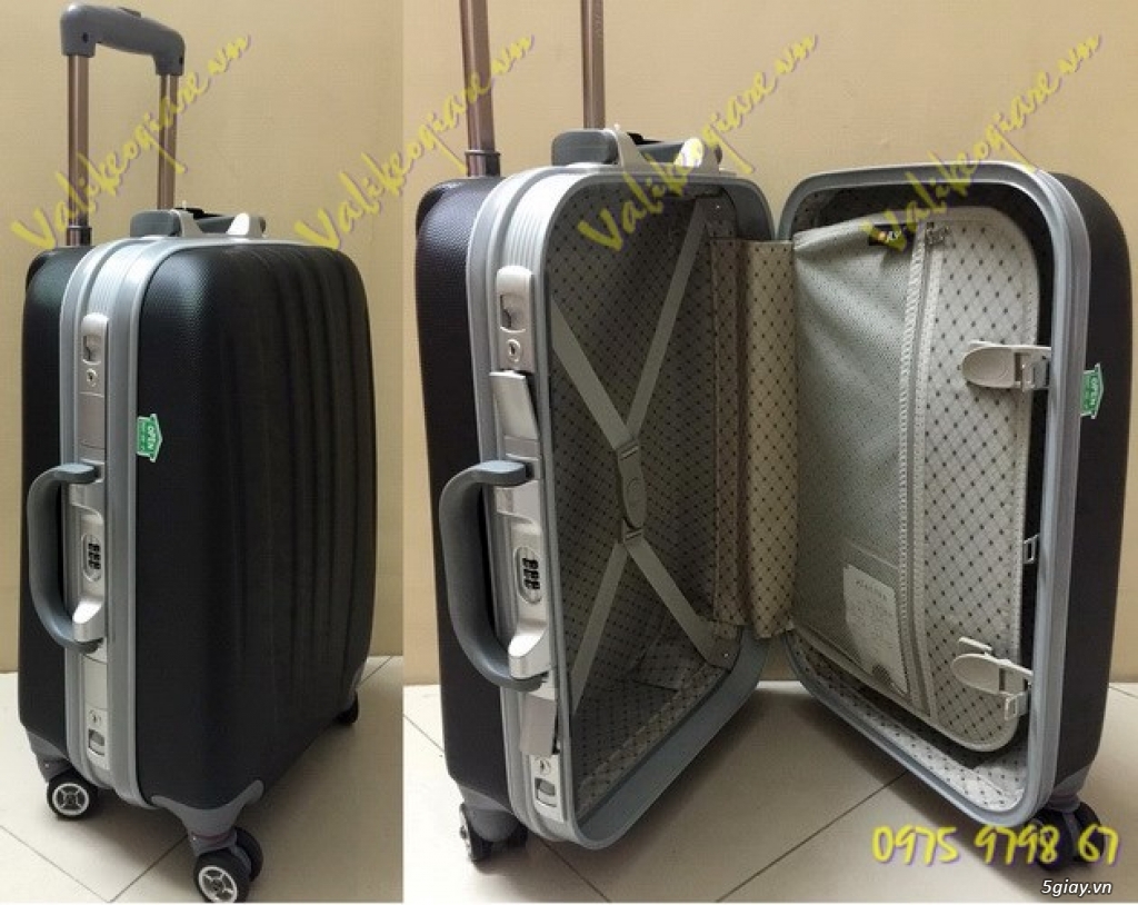sỉ lẻ vali kéo vali du lịch vali kéo gía rẻ nhất hà nội - 37