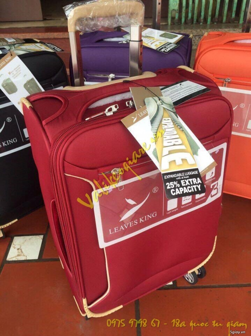 sỉ lẻ vali kéo vali du lịch vali kéo gía rẻ nhất hà nội - 12
