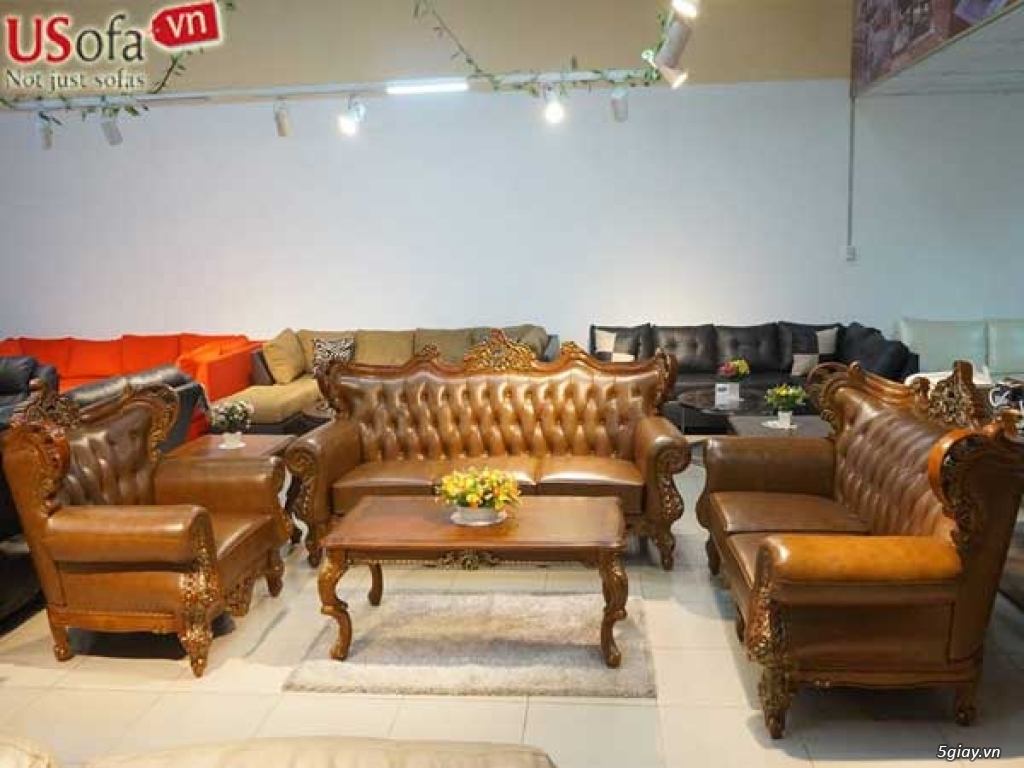 Sofa, sofa thư giãn recliner, bàn ghế, giường bọc nệm...hàng xuất khẩu Mỹ, giá gốc từ nhà sản xuất - 1