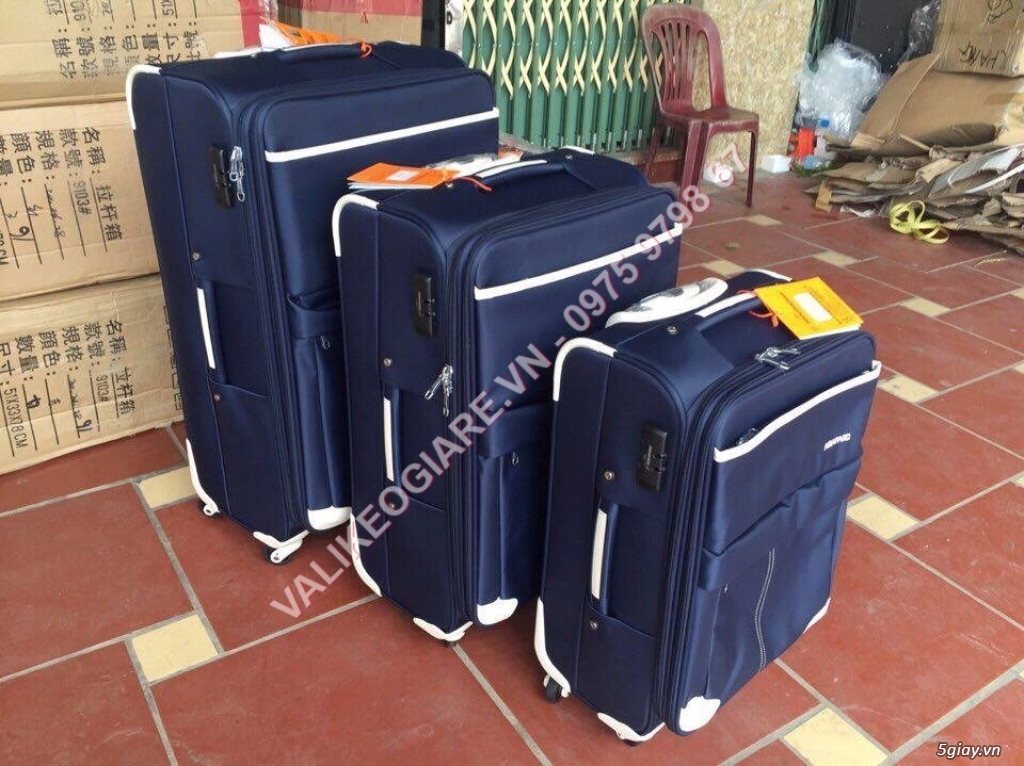 sỉ lẻ vali kéo vali du lịch vali kéo gía rẻ nhất hà nội - 9