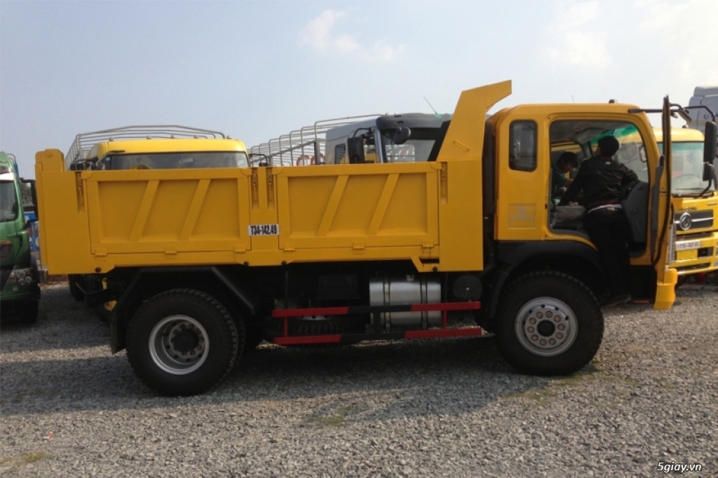 xe ben dongfeng 9 tấn 2 cầu/ bán xe ben dongfeng 9 tấn 2 cầu - 3