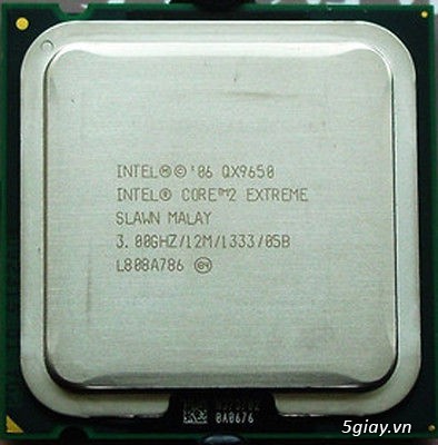 CPU khủng long QX9650 (Core Extreme) cần bán - 1