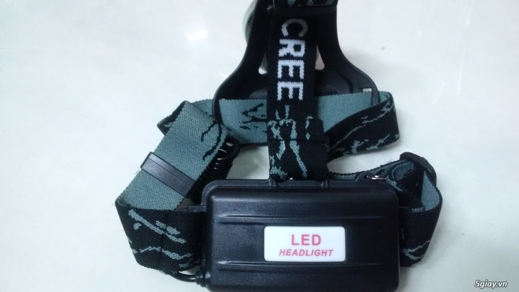 Đèn led phượt đội đầu Cree XM-L2 chính hãng E-Master - 3