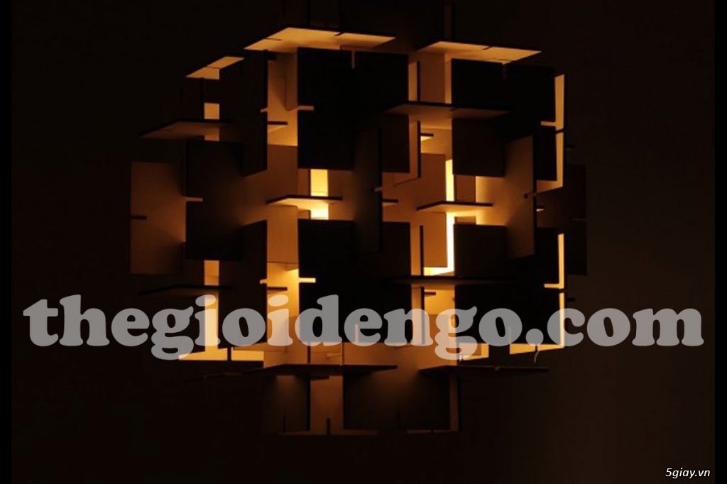 Cung cấp đèn gỗ sỉ lẻ các loại đèn gỗ thả trần, treo tường, ốp tường, âm sàn - 3