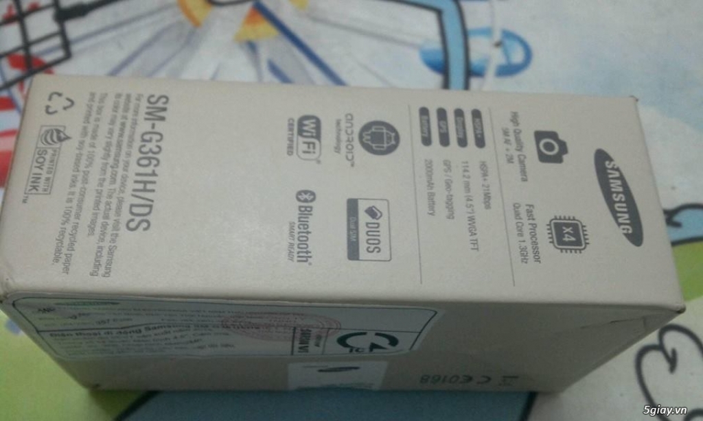 Samsung Galaxy Core Prime G361H Chính Hãng Nguyên Seal Cần Thanh Lý - 1
