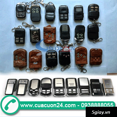 Chuyên Khóa Điều khiển Remote cửa cuốn