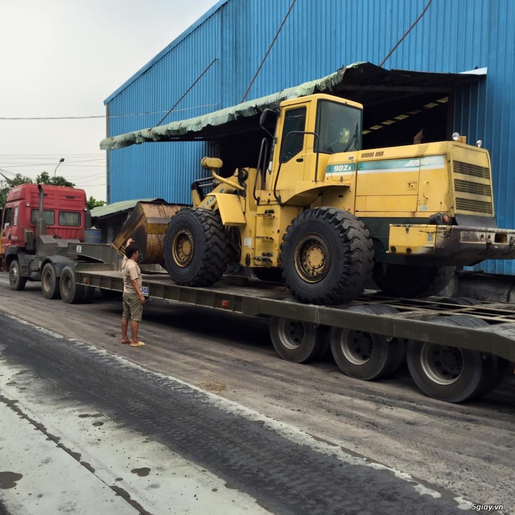 Kéo cont FR, hàng quá khổ, quá tải  tại cảng Cát Lái đi toàn quốc - 2