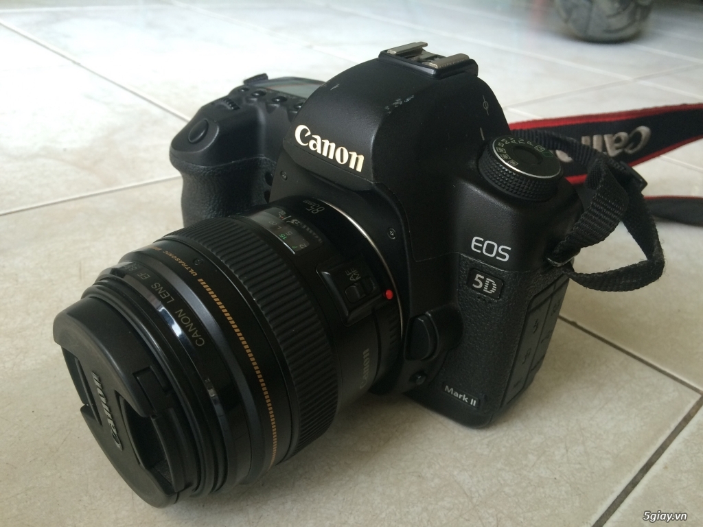 Combo Canon 5D mark II + lens 85 f1.8 - 1