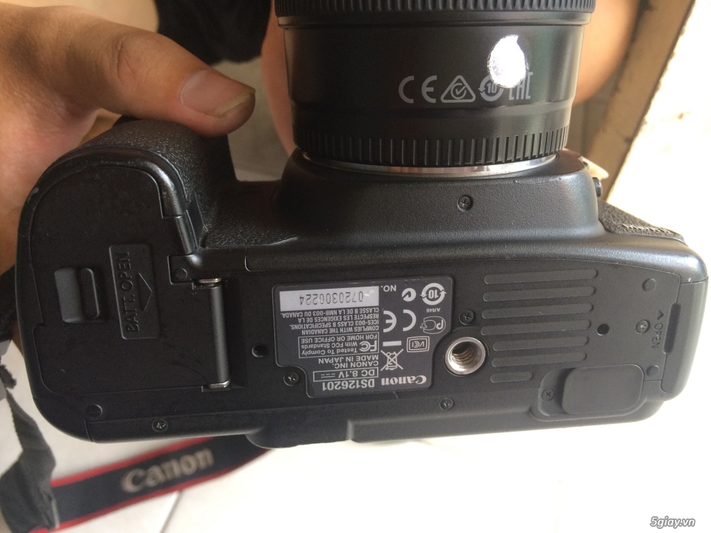 Combo Canon 5D mark II + lens 85 f1.8 - 3