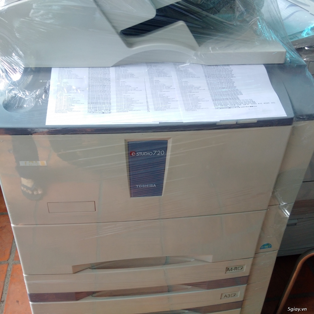 Máy photocopy Toshiba E-720 có hàng sẵn tại quận 7 - 1