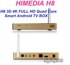 Android TV Box himedia h8 giá rẻ - giúp tivi kết nối internet - 1