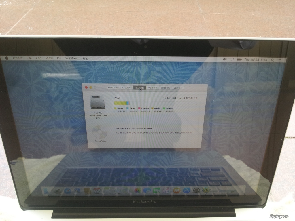 [Cần bán] Macbook 13-inch MD313LL - SSD 128 + Ram 8GB tại TP HCM - 17