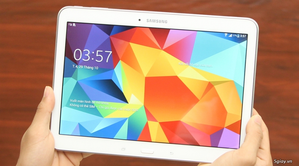 bán Samsung Galaxy Tab 4 10.1 T531 màu trắng mới 99% fullbox giá 4tr5