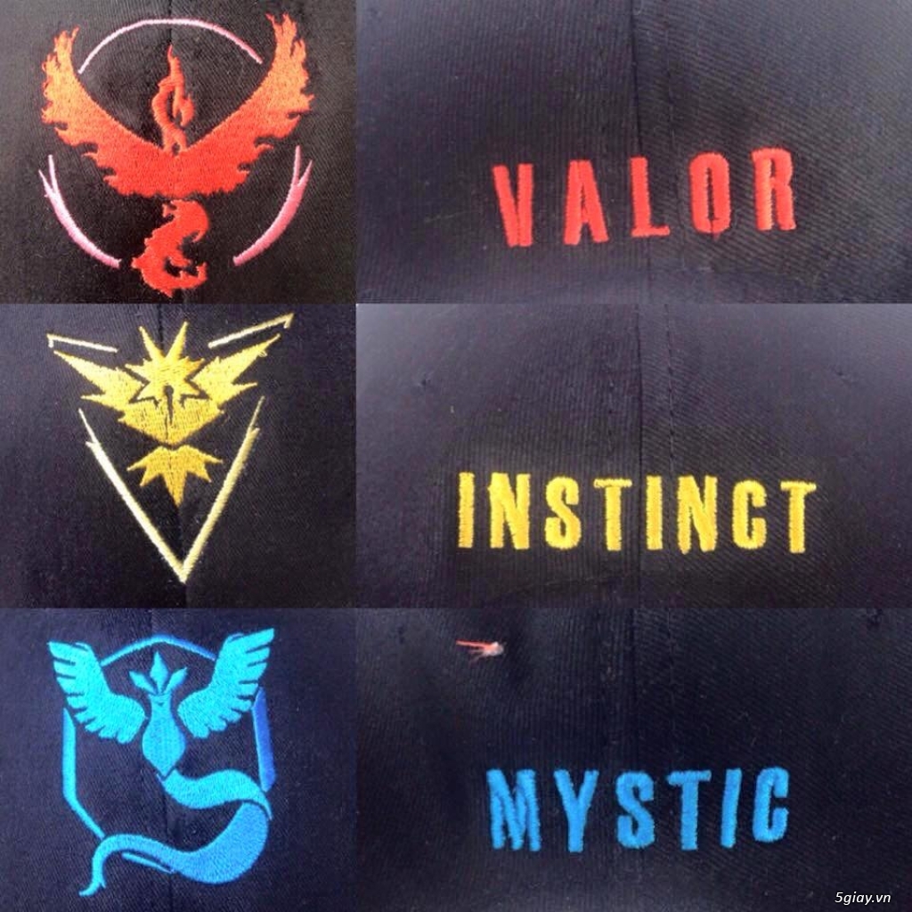 Hieu's Store - Áo Thun 3 team trong game Pokemon Go - 2