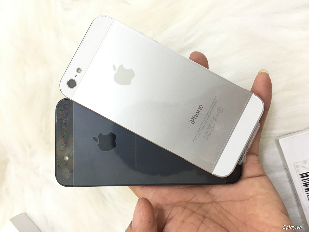 Iphone5 hàngn new 100% chưa acitve - full bảo hành - có thể bh tại Việt Nam. - 1