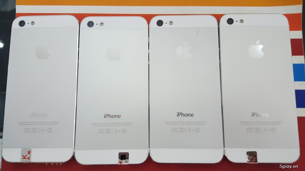 iPhone 5 trắng quốc tế  32gb máy đẹp - 3