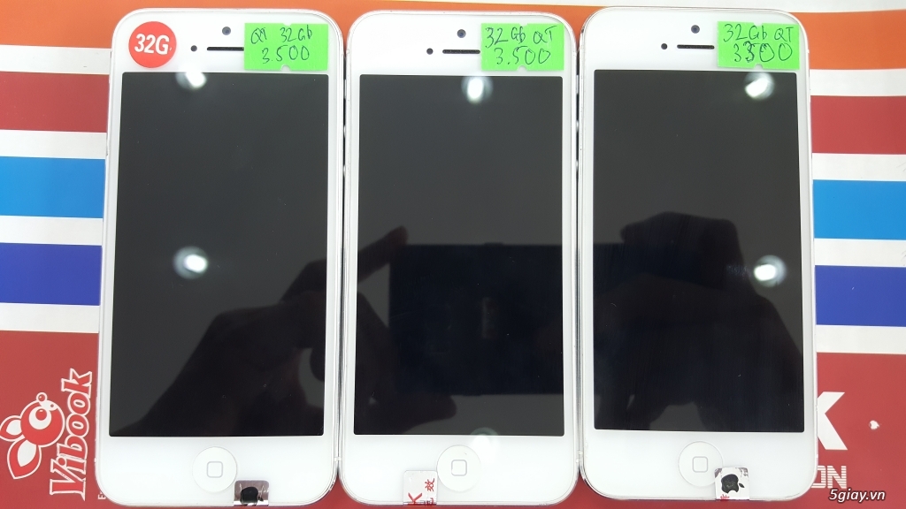 iPhone 5 trắng quốc tế  32gb máy đẹp - 4