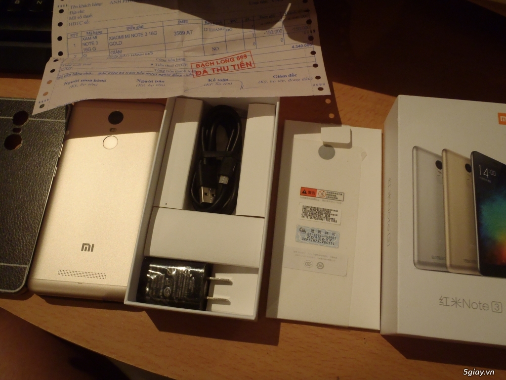 Xiaomi note 3 2G 16GB fullbox like new - 1