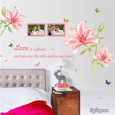 Decal dán tường trang trí nhà cửa - chỉ từ 55k - 8