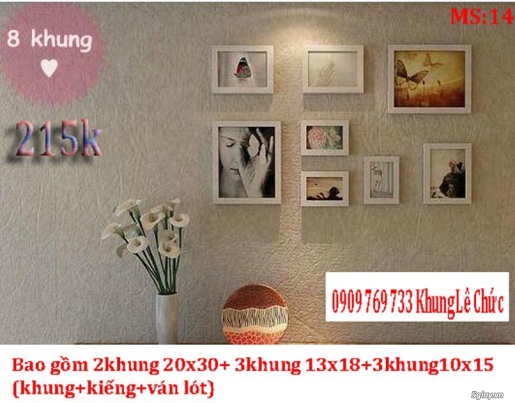 Khung ảnh bộ hiện đại - giá rẻ từ nhà sản xuất - 13