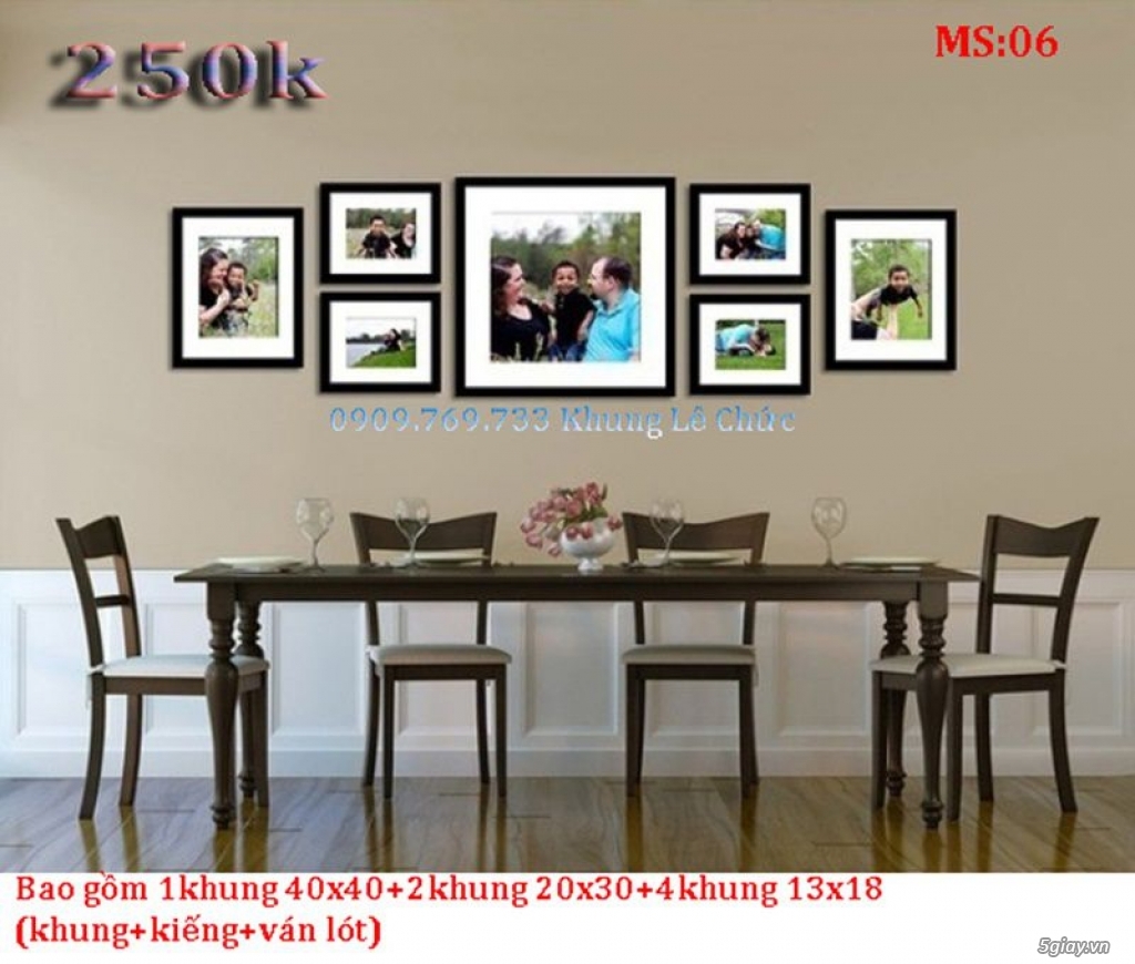Khung ảnh bộ hiện đại - giá rẻ từ nhà sản xuất - 4