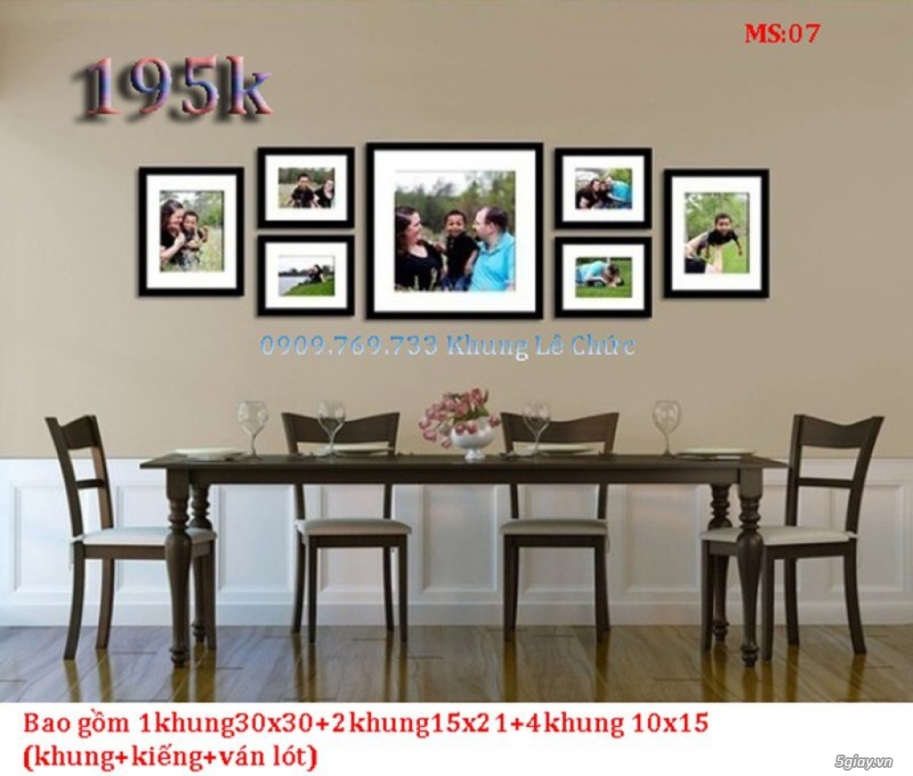 Khung ảnh bộ hiện đại - giá rẻ từ nhà sản xuất - 6