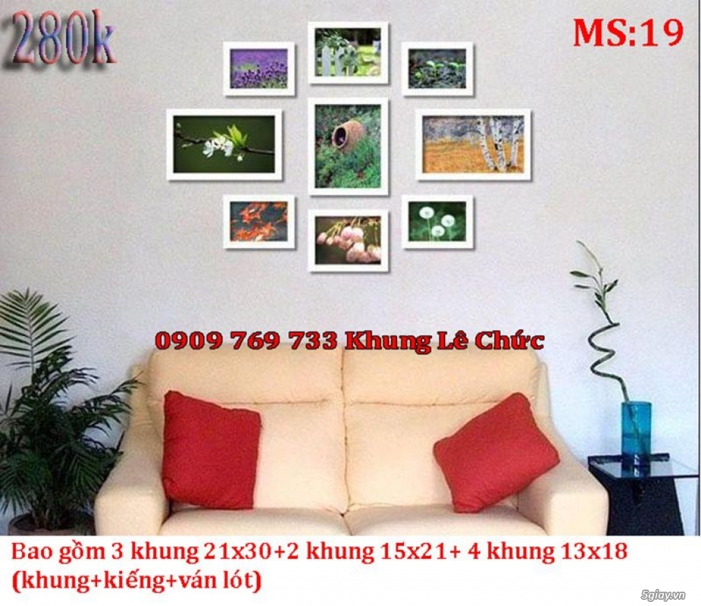 Khung ảnh bộ hiện đại - giá rẻ từ nhà sản xuất - 18