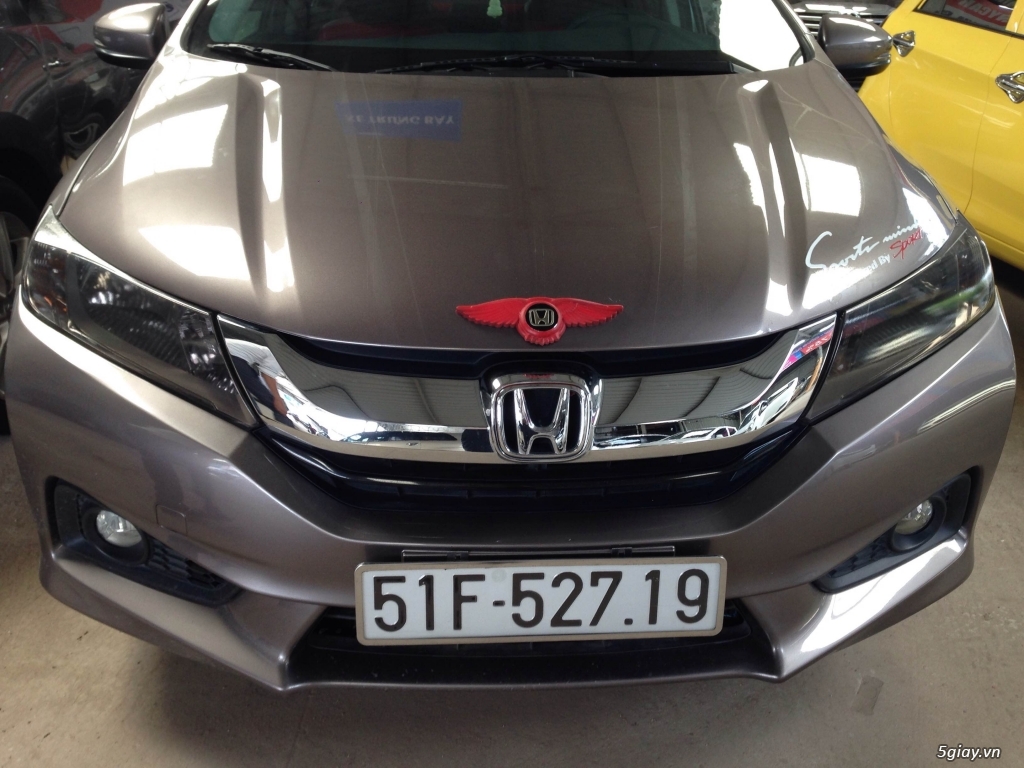 Bán Honda City 1.5AT màu nâu biển Sài Gòn 2015 xe đẹp - 4