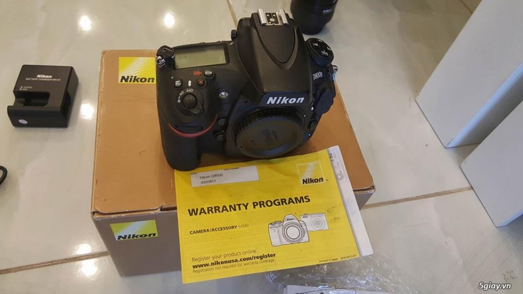 Nikon D800E fullbox like new - 7