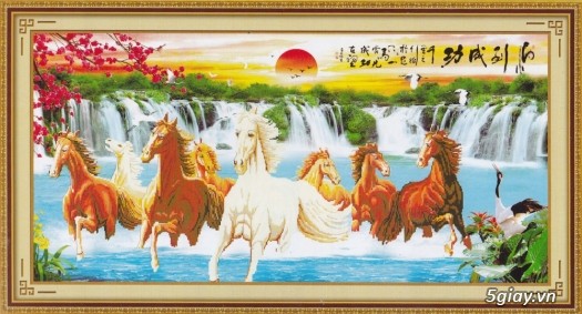 Chuyên cung cấp Tranh Thêu Chữ Thập - Tranh Đính Đá gía rẻ nhất