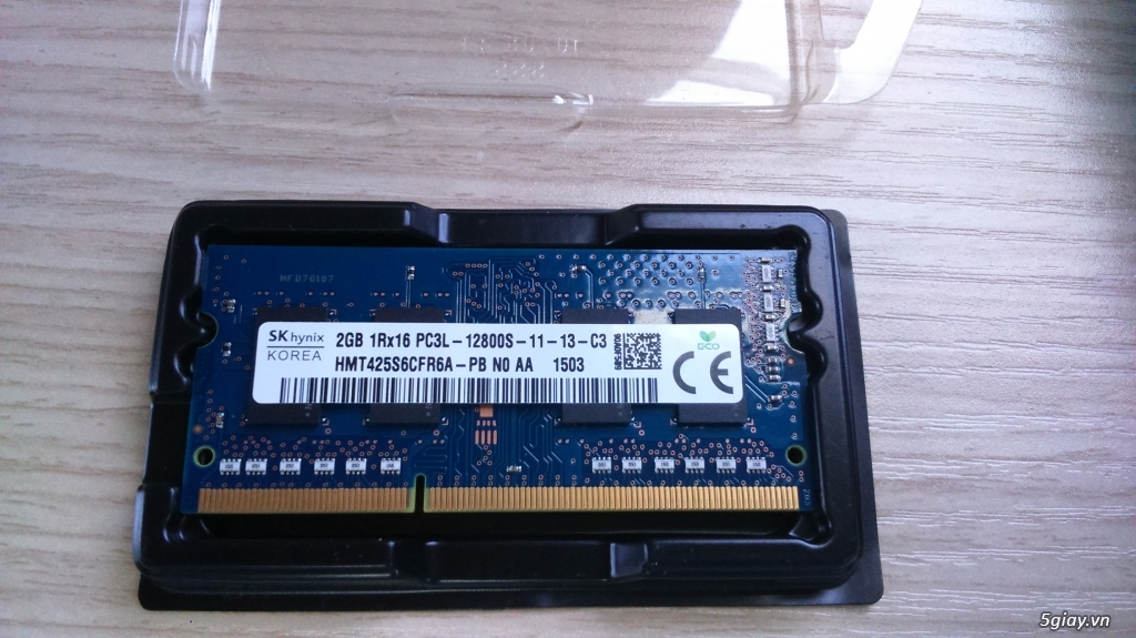 Ram Laptop DDR3 2Gb Bus 1600 new 100% giá tốt!