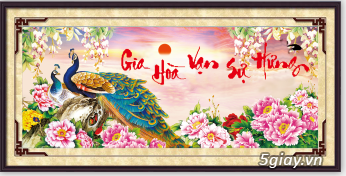 Chuyên cung cấp Tranh Thêu Chữ Thập - Tranh Đính Đá gía rẻ nhất - 10