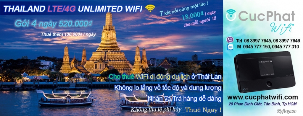 Cho thue wifi di dong du lich Han Quoc - Thai Lan - 3