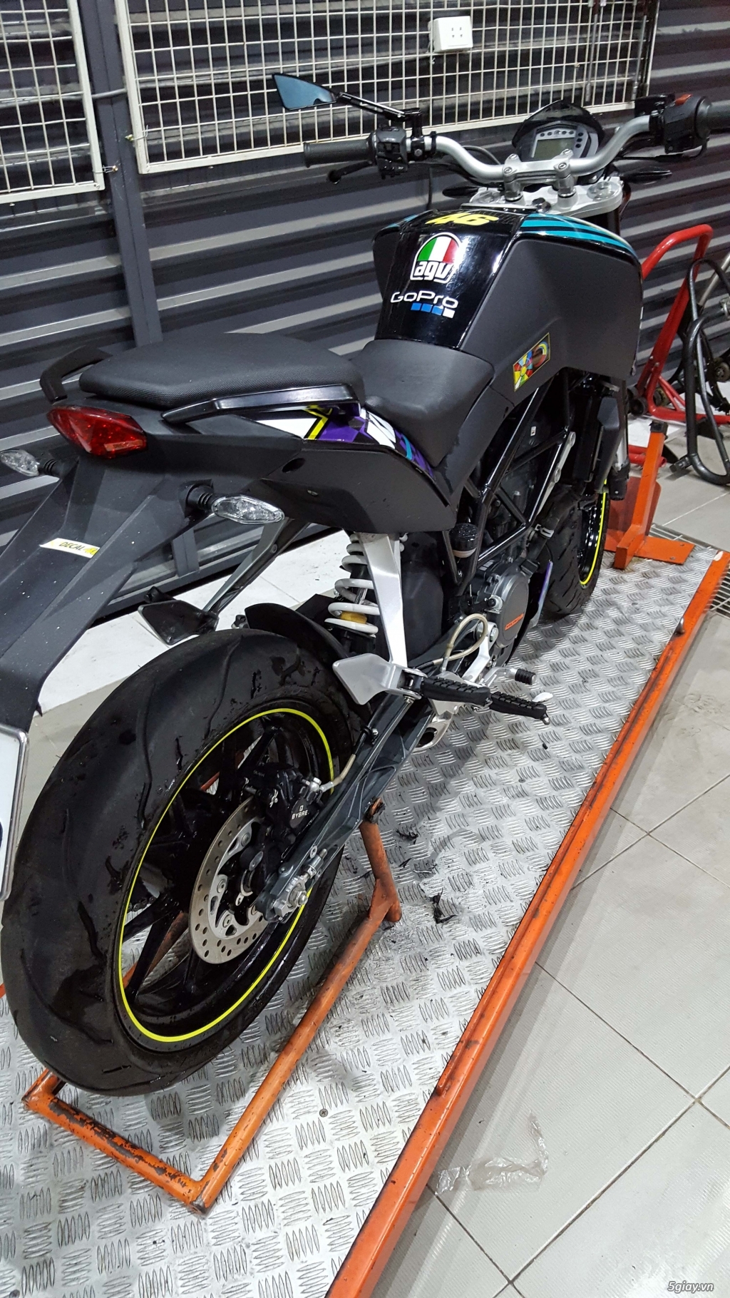 Cần bán KTM Duke 200 no ABS đăng ký 2015 - 16