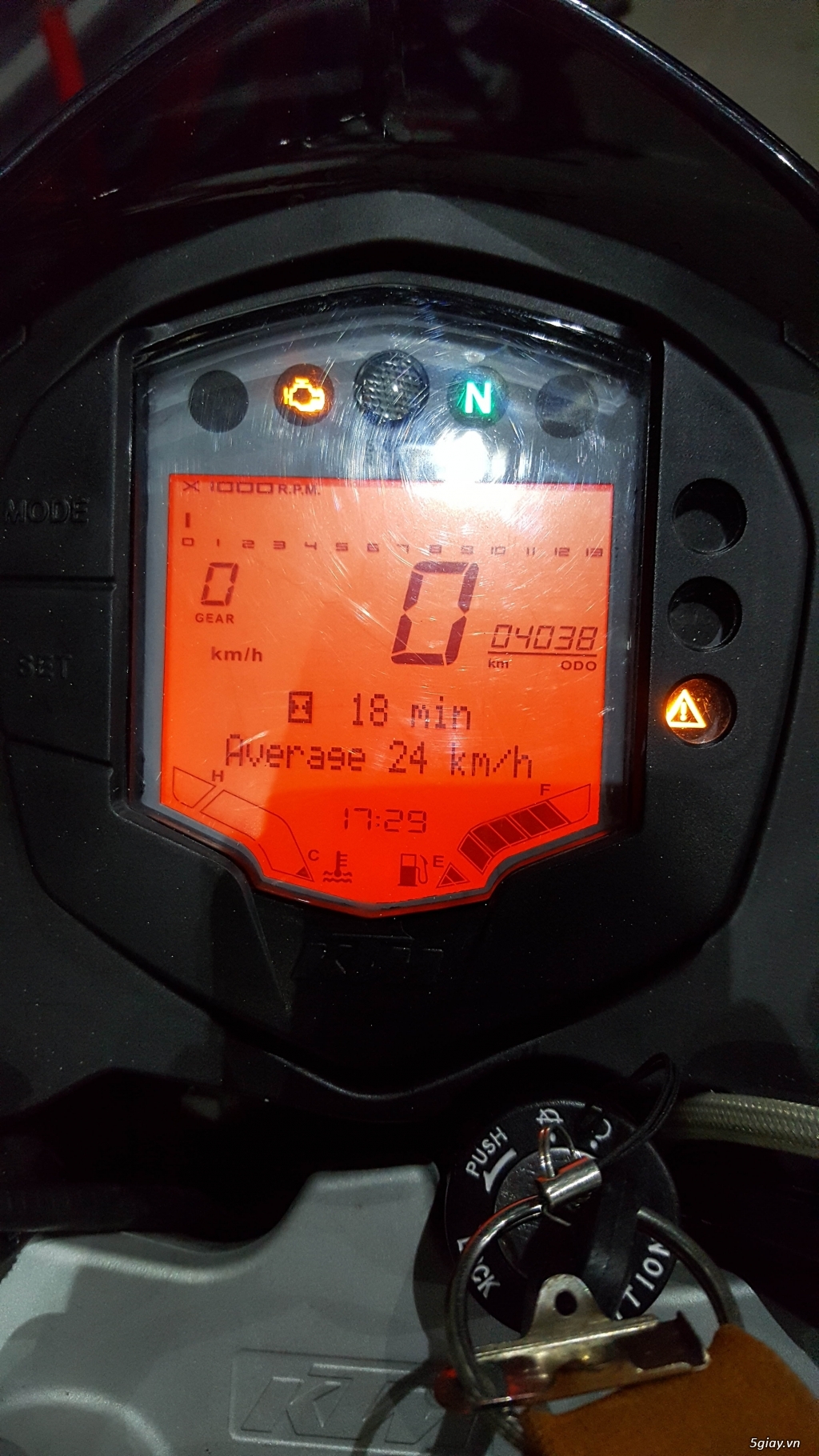 Cần bán KTM Duke 200 no ABS đăng ký 2015 - 6