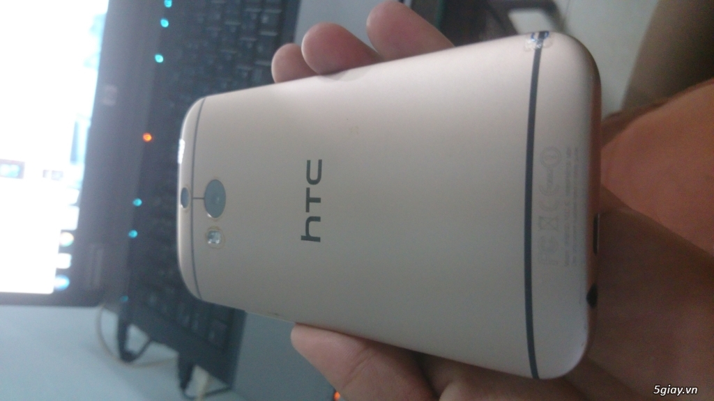 HTC M8 gold 32Gb không trầy