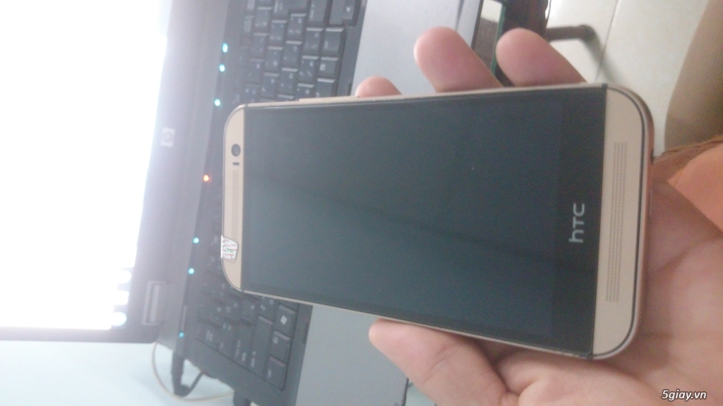 HTC M8 gold 32Gb không trầy - 1
