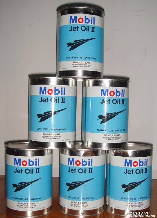 Dầu Jet oil mobil ( dầu máy bay ) quét mây tre, lồng chim - 1