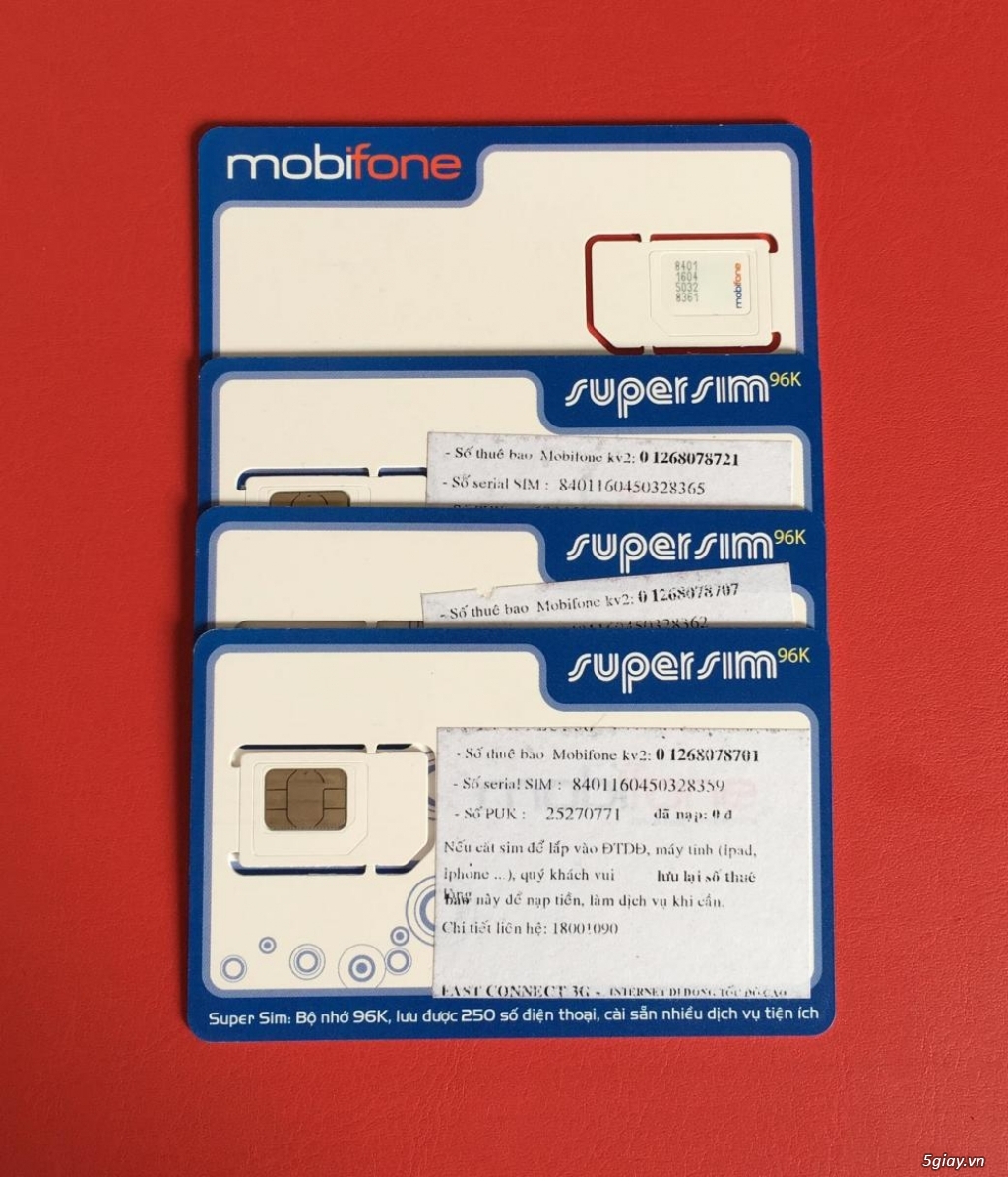 Sim 3g mobifone 19gb 70k