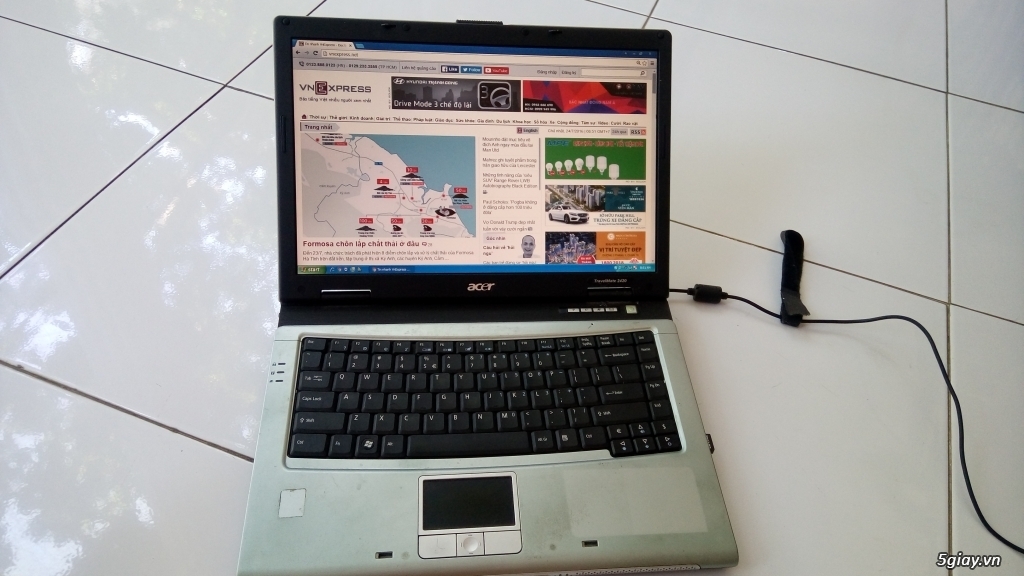 Laptop + LCD Sony 32 inch, USB 3G, Đt chữa cháy - 1